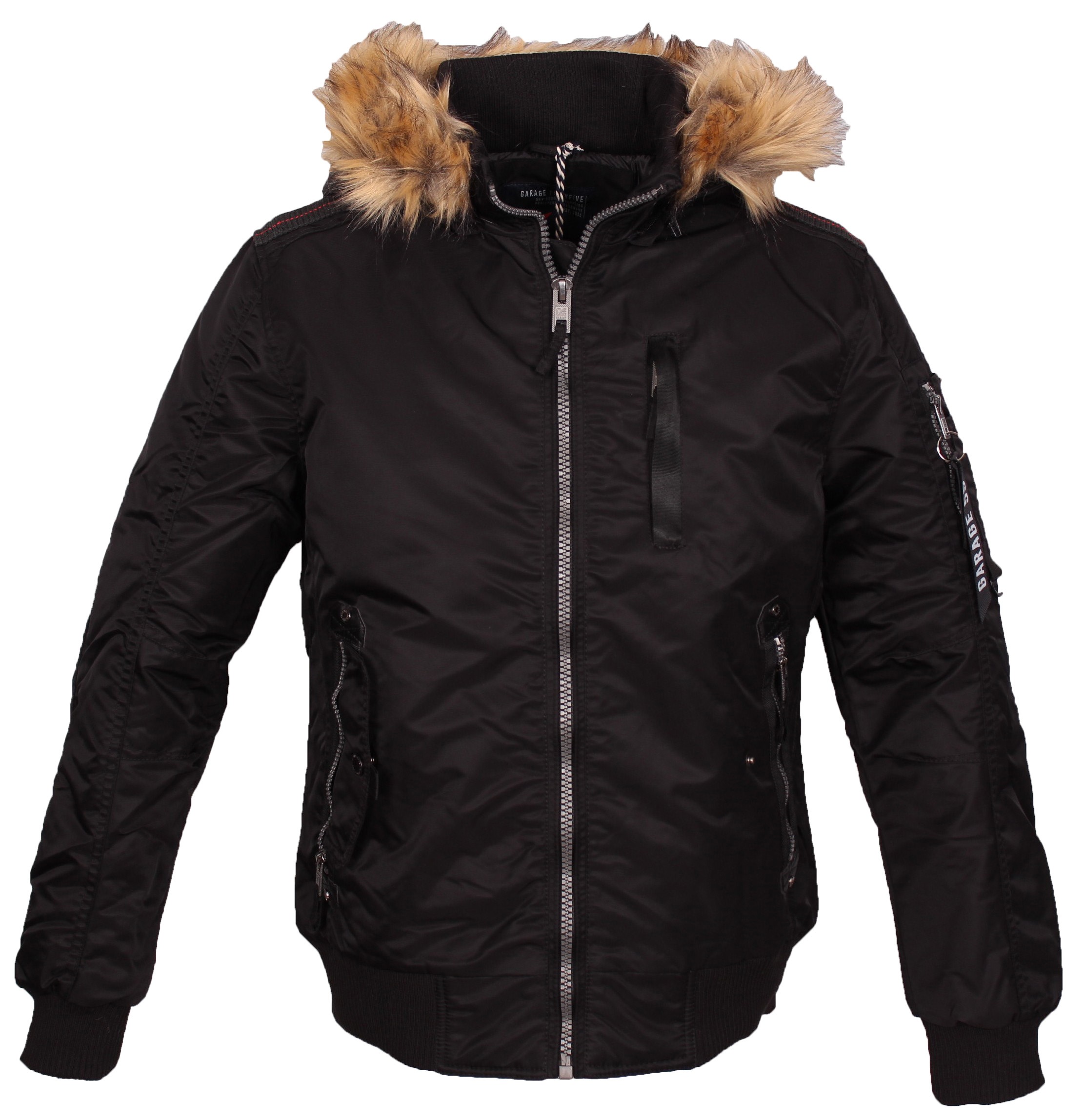 Garage55 bomber-detachable hood