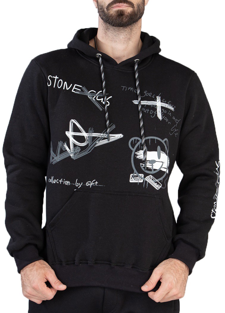 SS athletic hood all over print