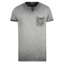 Garage55 henley stripe