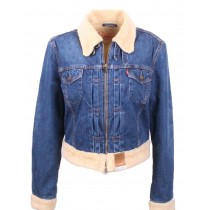 Levis denim fur