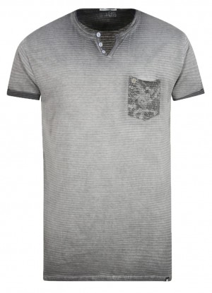 Garage55 henley stripe