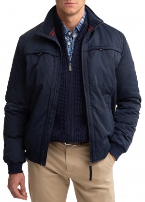 Big Star Jagger bomber stand-up collar