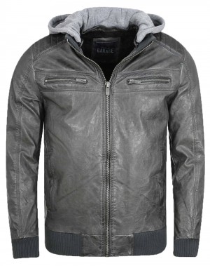 Garage55 bomber-fake leather