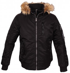 Garage55 bomber-detachable hood