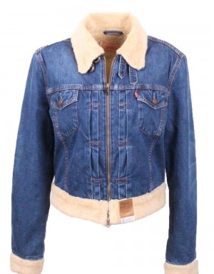Levis denim fur