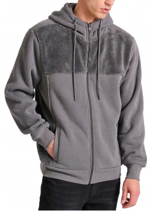 Funky Buddha cardigan sherpa lining