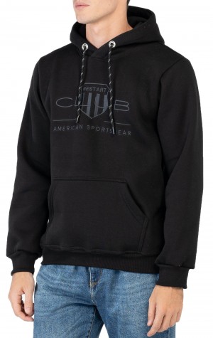 SS athletic patchwork hood