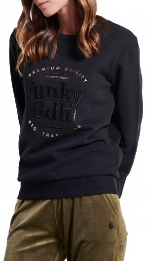 Funky Buddha round neck-patchwork