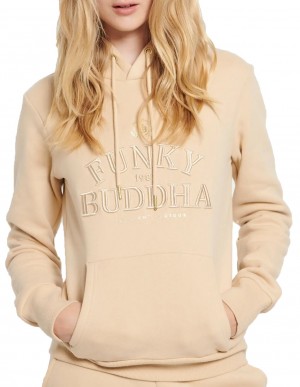 Funky Buddha hoodie embroidery
