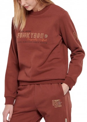 Funky Buddha round neck-patchwork