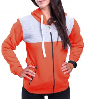 SS athletic cardigan-hood