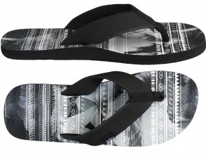 O'Neill flip flops profile pattern