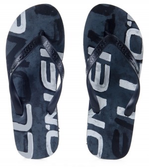 O'Neill flip flops profile logo