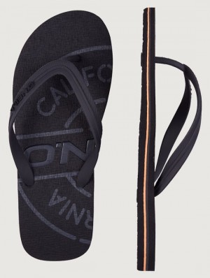 O'Neill flip flops profile stack